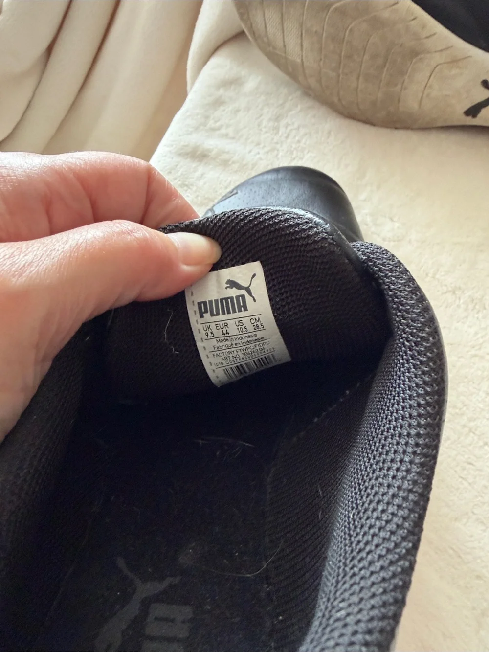 Puma BMW Motorsport Black Low-Profile Sneakers